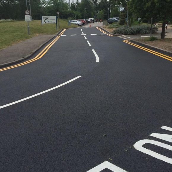 Road Marking in Bury St Edmunds